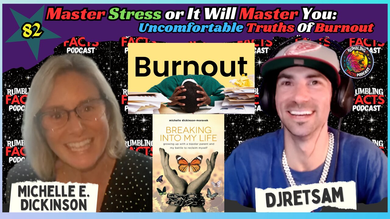 Master Stress or It Will Master You: Uncomfortable Truths Of Burnout with Michelle E Dickinson EP82