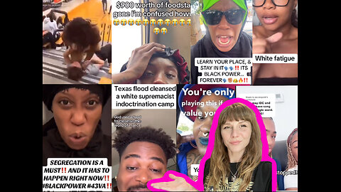 BLACK PPL want SEGREGATION??! BLACK girl RUINS white girls LIFE for LIP SYNCING "N WORD"?