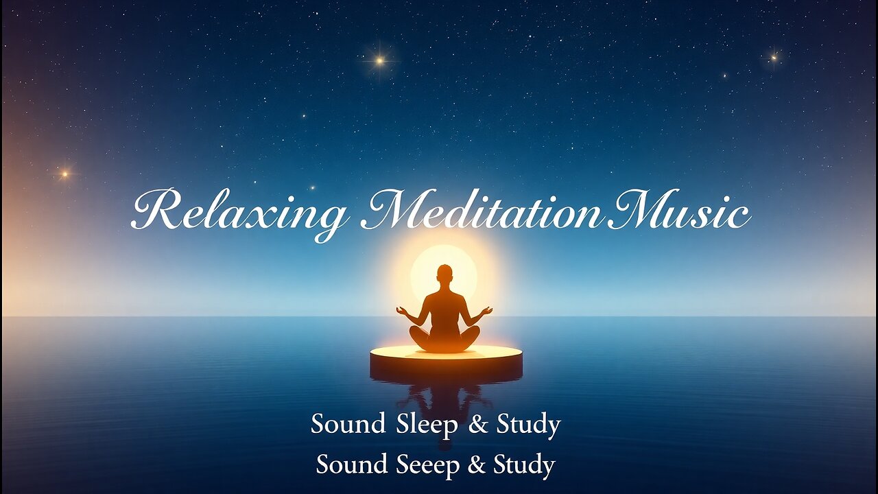 Relaxing Meditation Music || Sound Sleep & Study Concentration || Zen Meditation