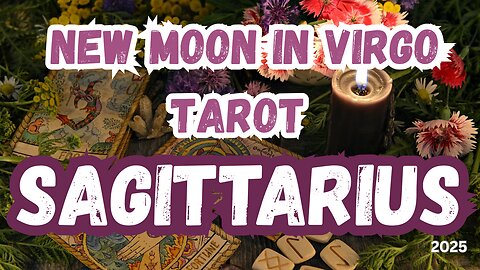 Sagittarius ♐️ - Writing a new story! New Moon 🌚 in Virgo Tarot #tarot #tarotary #sagittarius