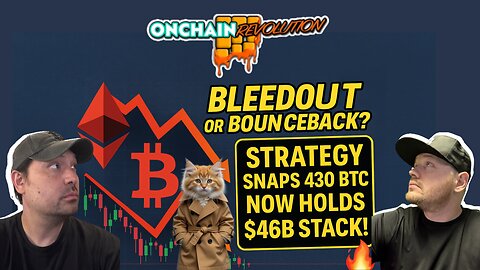 🚨BTC & ETH Bleedout or Bounceback?! STRATEGY Snaps 430 BTC — Now Holds $46B STACK!🔥