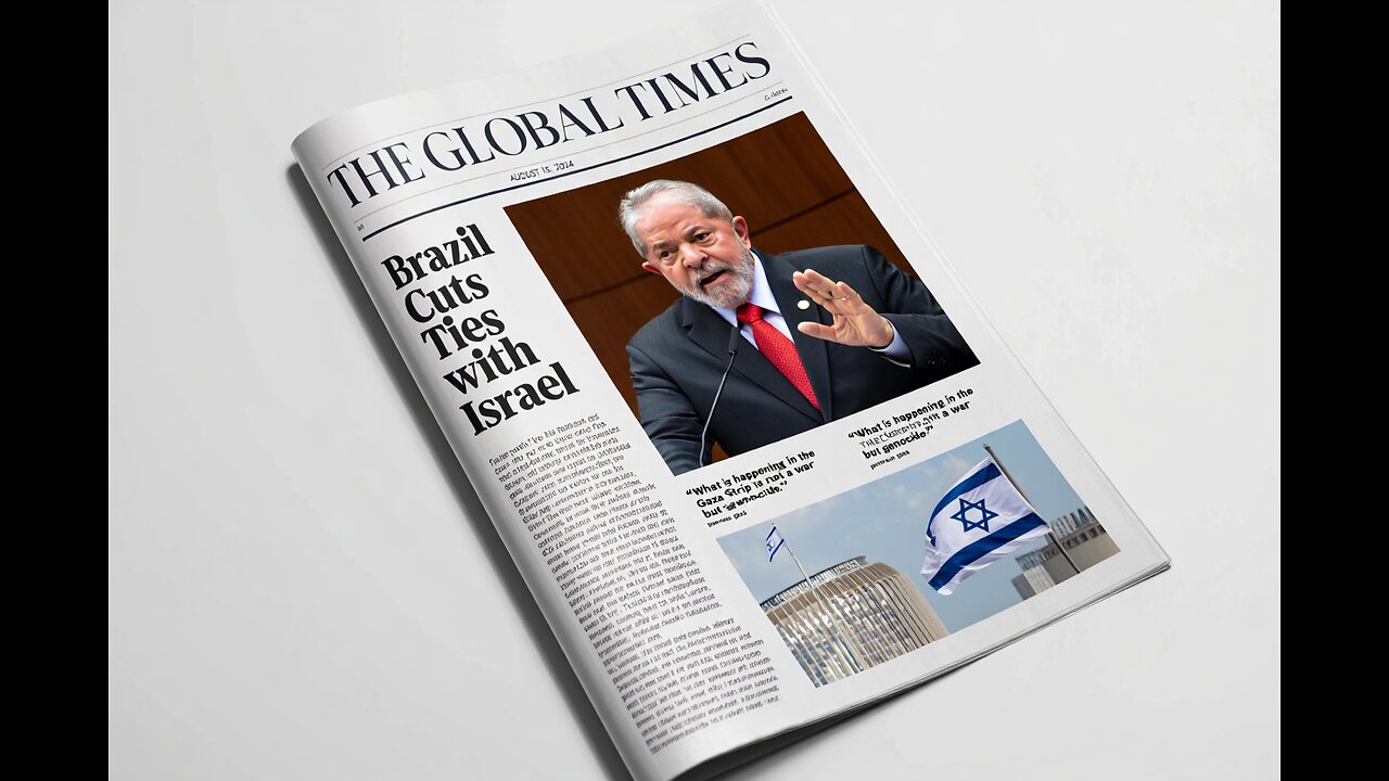 🔥 Diplomatic Crisis: Brazil vs Israel 🔥