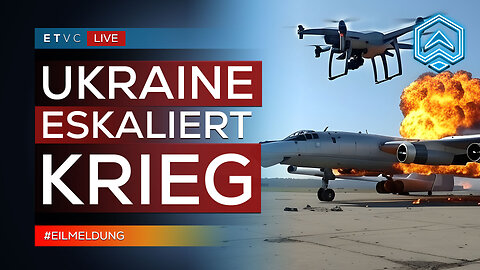 🟥 DROHNEN-ANGRIFF in RUSSLAND: Ukraine ESKALIERT Krieg! | #EILMELDUNG
