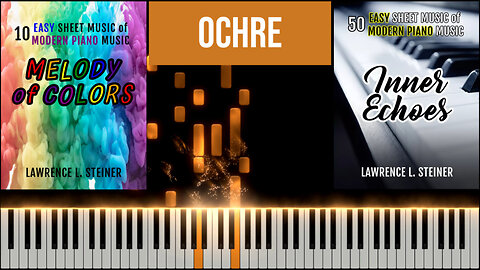 OCHRE – Melody of Colors | Piano Tutorial & MIDI Visualization