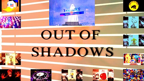 paid demonstrators . Out of the shadows . Performance art