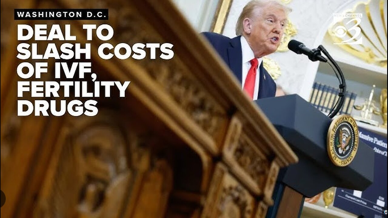 Trump Announces Game-Changing Deal That Could Help 10M Women Conceive.mp4