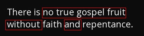 "Fruits for repentance"; faith, works or speech?!