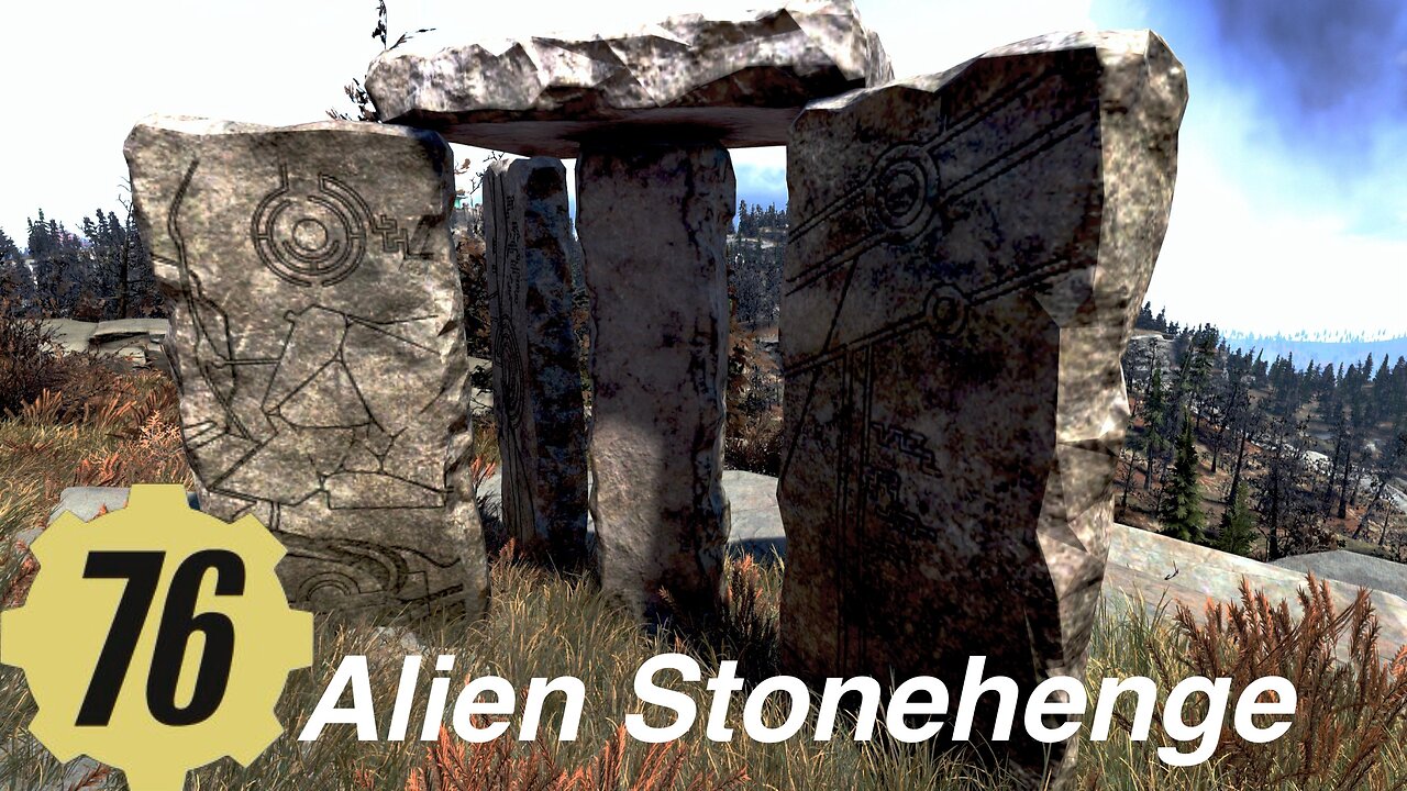 Fallout 76 alien Stonehenge Random encounter, Fallout