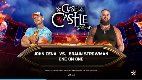 Johncena vs Braun strowman | WWE2K25