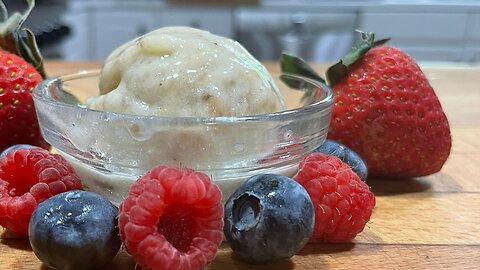 One Ingredient Banana Ice Cream