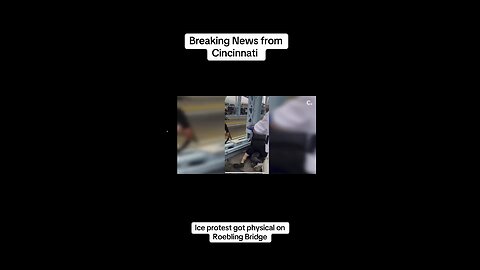 Breaking news from Cincinnati where protest turned violent