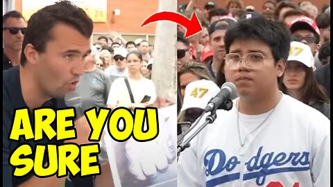 Charlie Kirk Confronts MS-13 Talking Points in Fiery Debate Performance