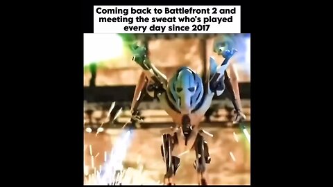 Coming back to Battlefront 2 and meeting the sweat who's played every day since 2017
