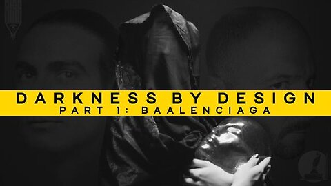 DARKNESS BY DESIGN PART I: Balenciaga