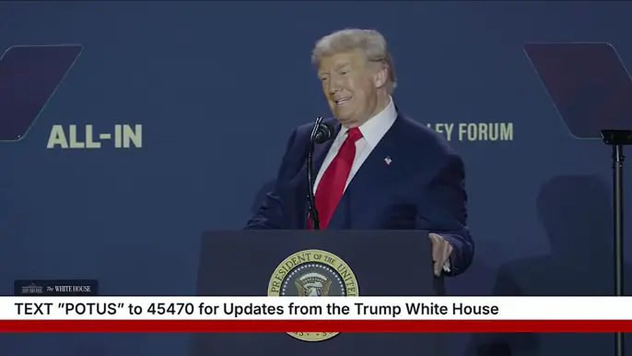 Trump Delivers Remarks and Signs Executive Orders at AI Summit
