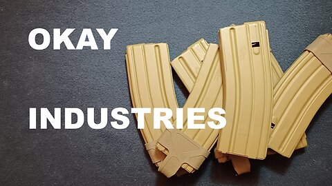 OKAY INDUSTRIES AR15 .223/5.56 30 ROUND ALUMINUM MAGAZINES