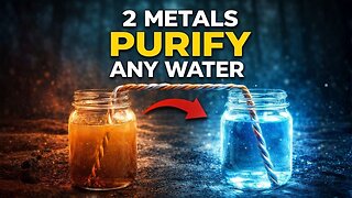 Connecting Two Metals Purifies ANY Water — The "Earth Filter" Secret They Buried (Video)