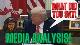 MEDIA ANALYSIS: TRUMP TAKES ON THE COURTS AND MEDIA!