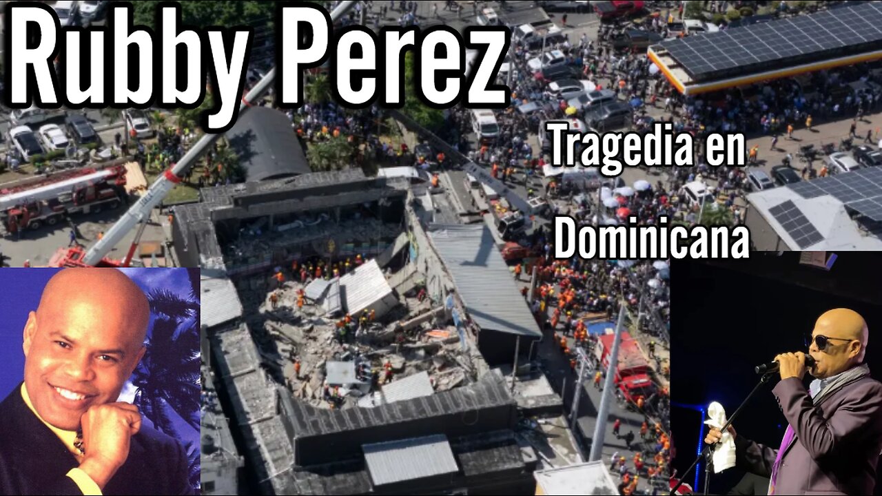 Muere el cantante Rubby Pérez tras colapsar el techo de una discoteca en República Dominicana