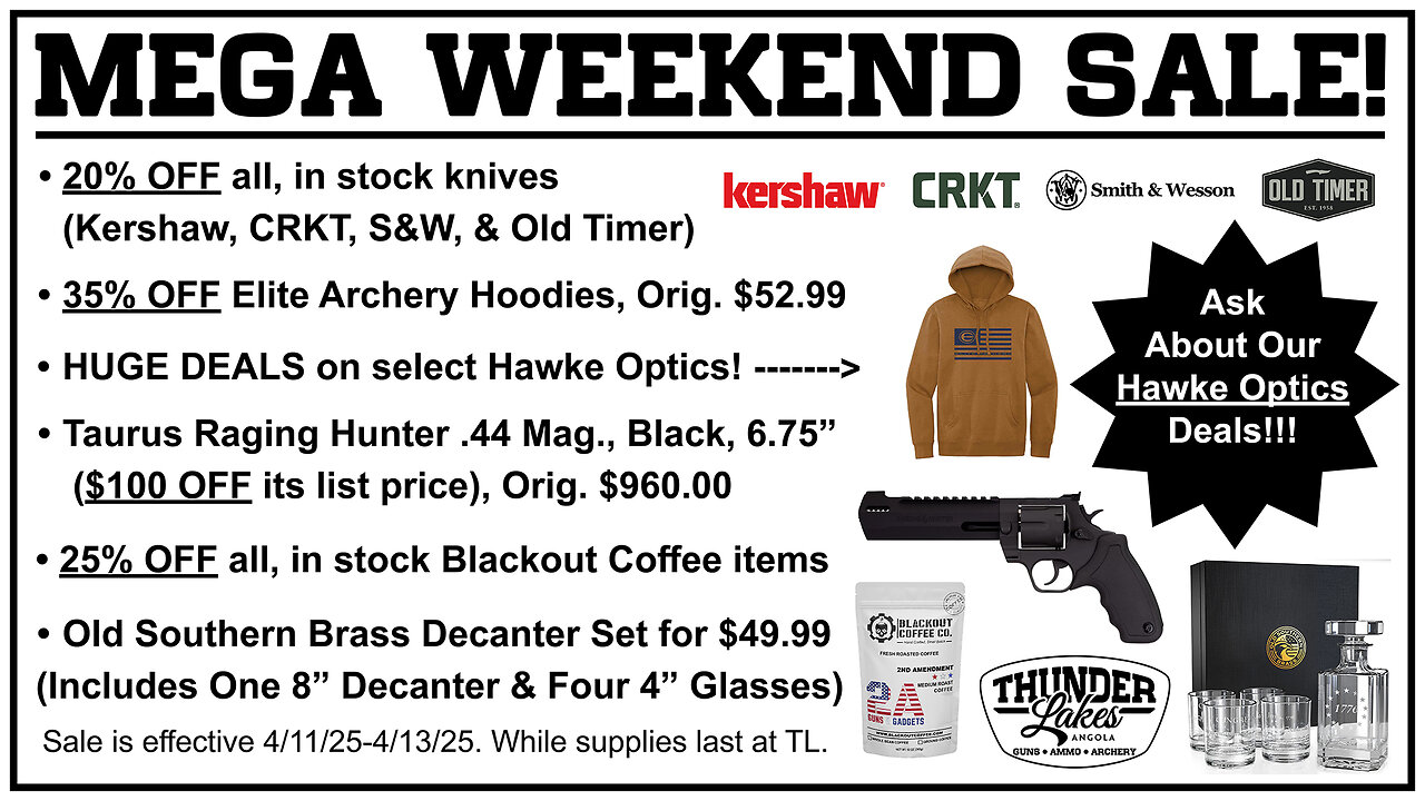 Spring MEGA Weekend Sale!