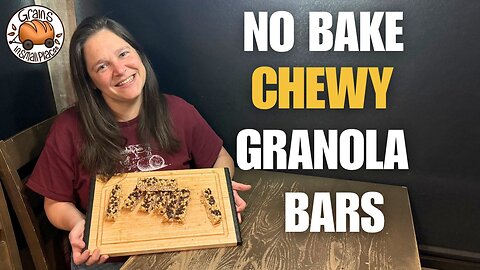 Chewy No Bake Granola Bars - Quick, Easy, and Adaptable