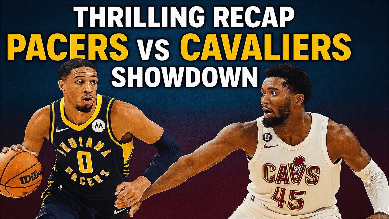 🏀 Thrilling Recap | Pacers vs Cavaliers Showdown! 🔥 NBA Highlights & Analysis | NEWSDRIFT