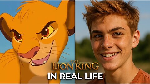 The Lion King in REAL LIFE AI Art Transformation