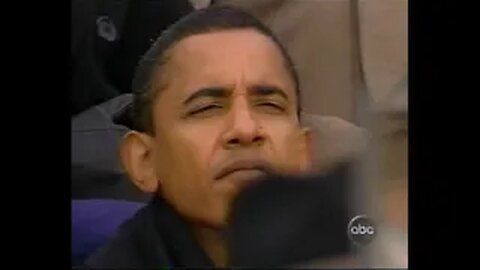 January 20, 2005 - Senator Barack Obama at Second George W. Bush Inauguration