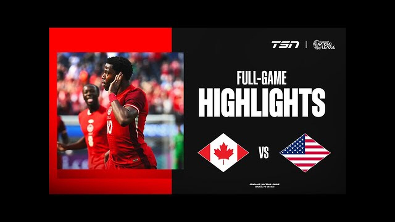 CONCACAF Nations League: Third Place Match - Canada 2, United States 1