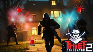 Thief Simulator 2 - How to Pull Off a Perfect Robbery.... (No Alarms!)