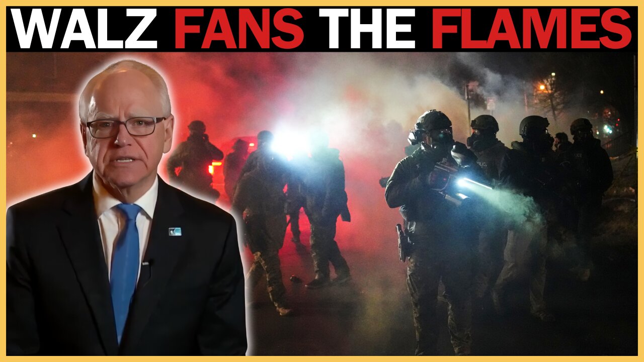 Walz Rebellion: Minneapolis EXPLODES After Gov BOTCHES Primetime Speech