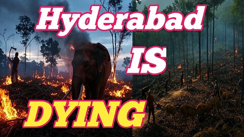 Hyderabad deforestation issue ll Hyderabad is Dying llsave forest