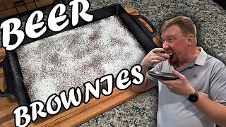 Pellet Smoker Beer Brownies | You're Gonna Love These!
