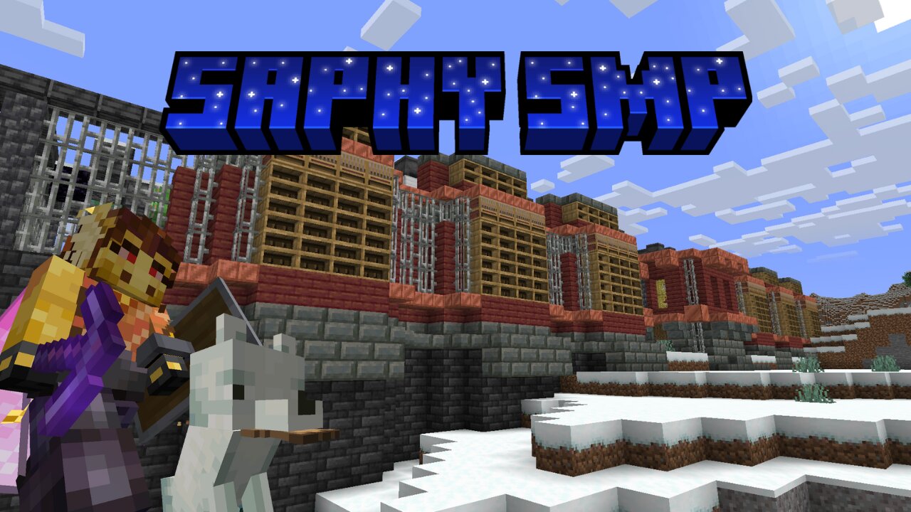 Did this Ice Machine Attract an Artic Fox?!? - Saphy SMP ep 15