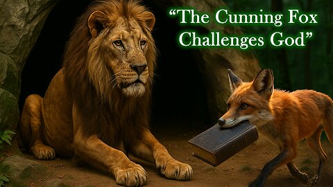 The Cunning Fox Challenges God | Moral Story | Animated Folktale