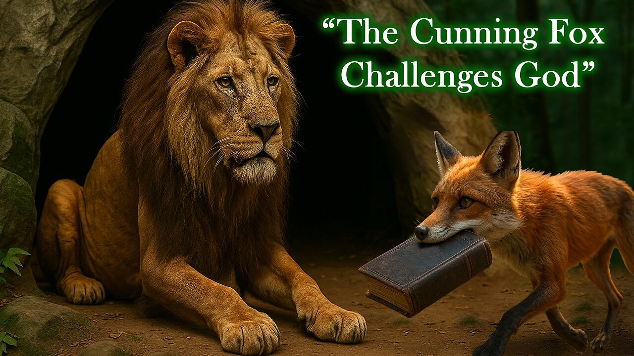 The Cunning Fox Challenges God | Moral Story | Animated Folktale