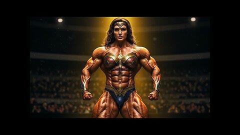 FBB The Most Muscular Wonder Woman Ever! | Epic AI Realism