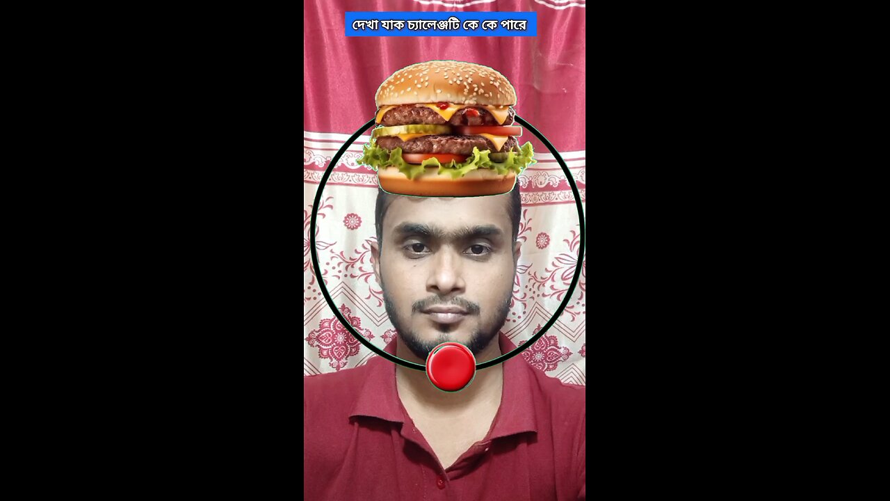 বার্গারটি জোড়া লাগান 🧩✅ ৬২ #মনির_মাসুদ_২ভাই #reels #viral #puzzle #foryou