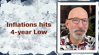 Inflation hits 4 year low