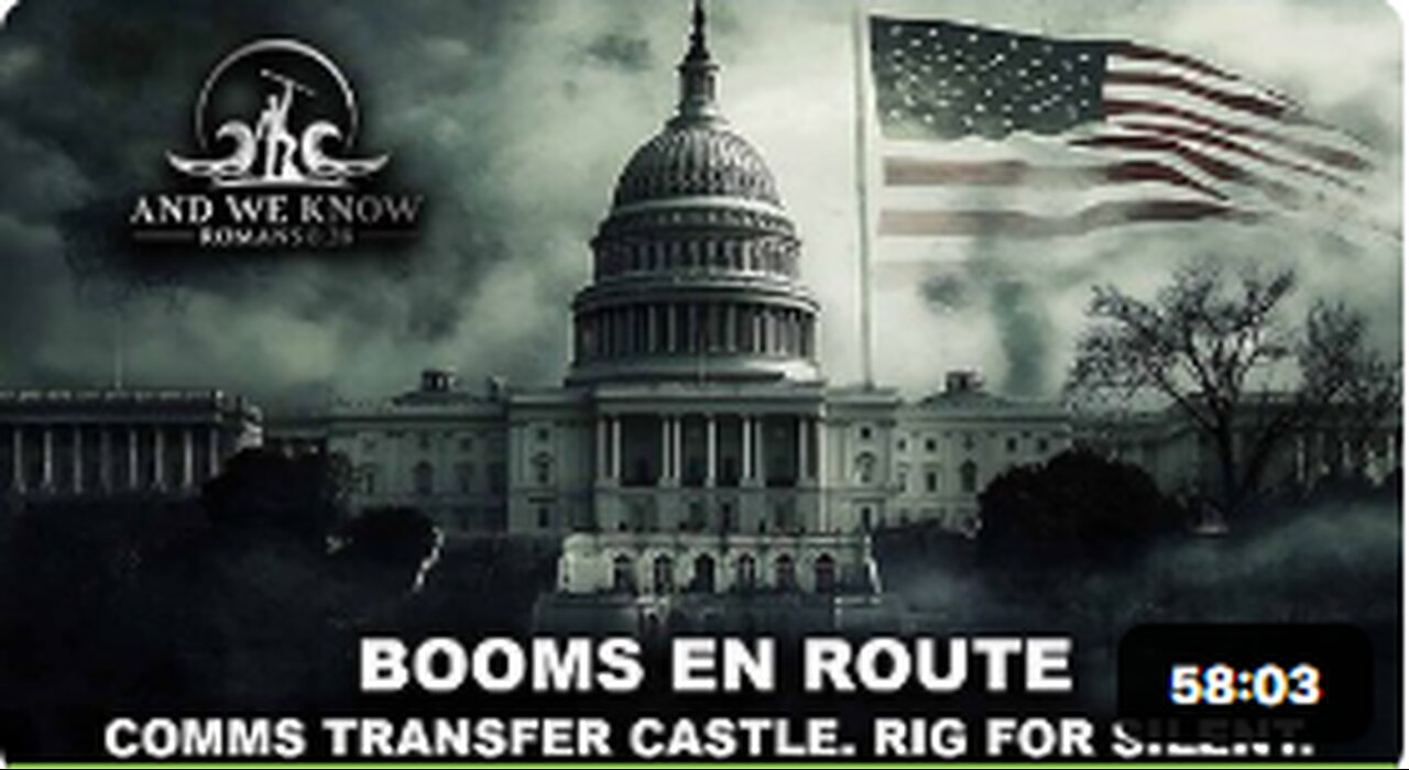 NOaDS 8.12.25 BOOMS en route, Rig for SILENT, NG activated, CABAL on the RUN, CHATTER, Pray!