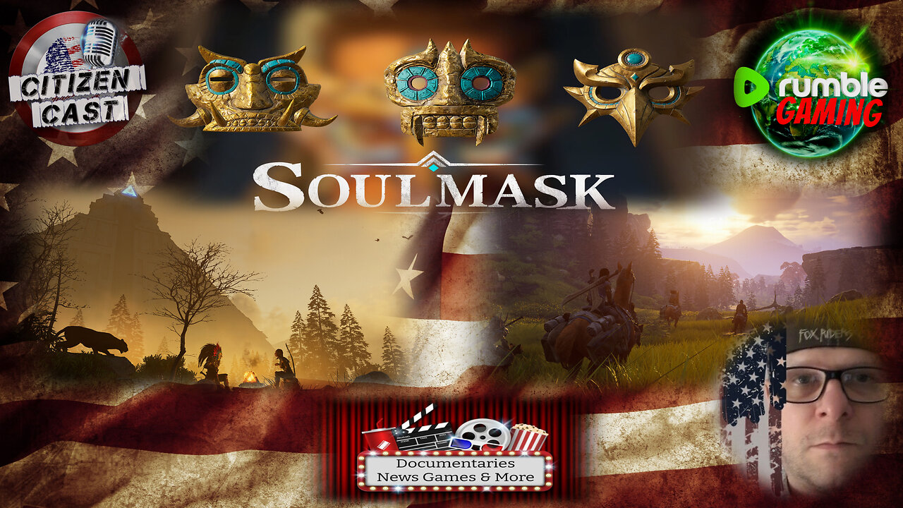 GameDay - Soulmask... Building and Capturing Workers w/#CitizenCast