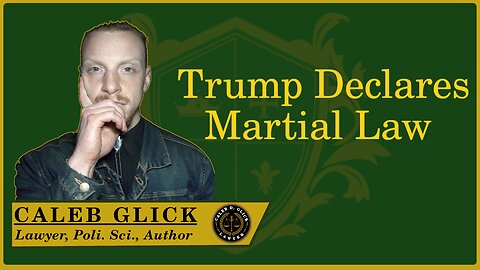 🟢 President Trump Declares Martial Law?! D.C. is Down - Who is Next?! Unconstitutional? 🟢