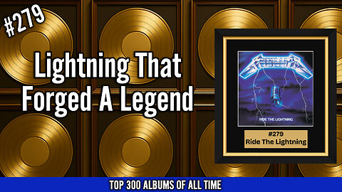 #279 Metallica – Ride the Lightning | The Album That Forged Thrash Metal Legends