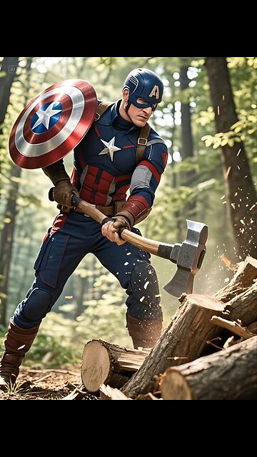 Marvel AVENGERS ai generated satisfaction video