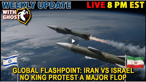 Weekly Update With Ghost | Iran vs Israel / No King Flop / Riots Spread