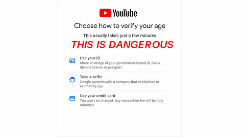 YouTube Wants your ID to "Protect the Kids" | Channel Update