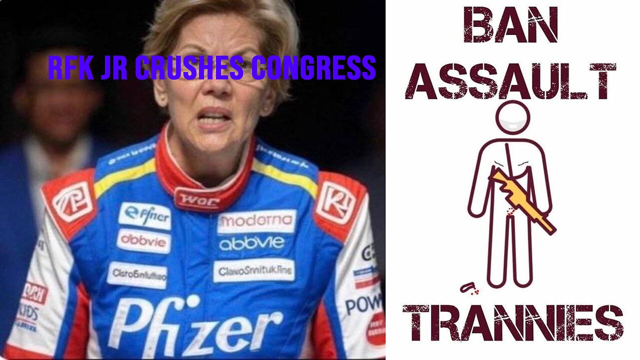 RKF Jr. Crushes Congress. DOJ Banning Assault Trannies?