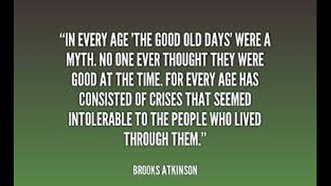 Do not say, “Why Were the Old Days Better Than These?”