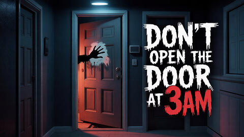 Three Knocks at 3AM: The Night I Shouldn’t Have Opened the Door