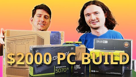 A $2000 PC That Doesn't Compromise (RTX 5070 Ti)